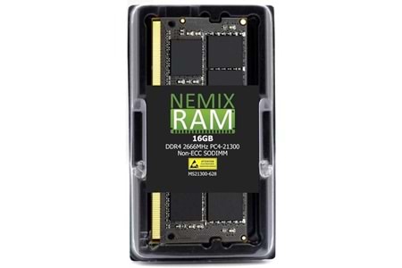 NEMIXRAM 16GB DDR4 2666MHZ ECC NOTEBOOK RAM VALUE
