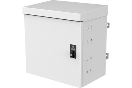 AGER 500x500x325 Mobese Dış Ortam Direk Tipi Kabinet Fanlı