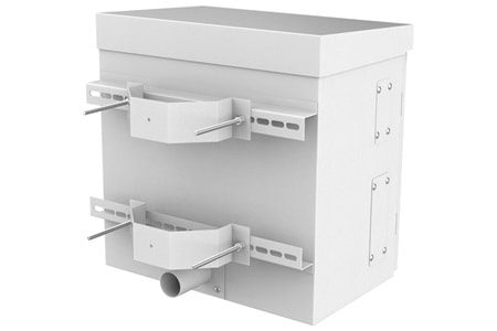 AGER 500x500x325 Mobese Dış Ortam Direk Tipi Kabinet Fanlı