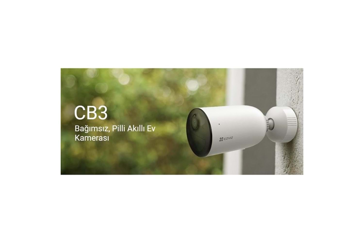 EZVIZ 2MP BULLET 2,8mm CS-CB3/SP Kablosuz IP Kamera Pilli