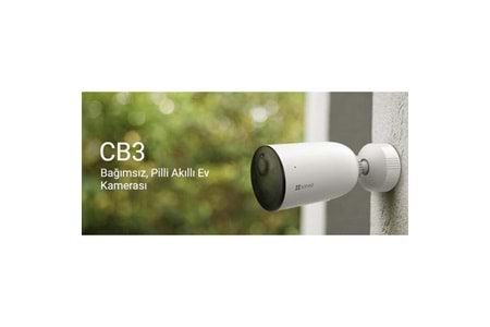 EZVIZ 2MP BULLET 2,8mm CS-CB3/SP Kablosuz IP Kamera Pilli
