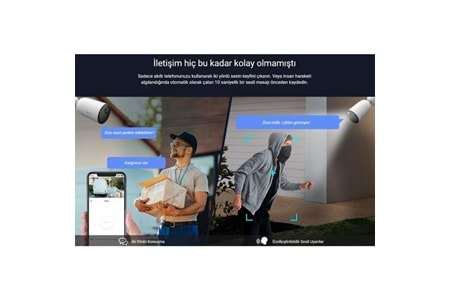 EZVIZ 2MP BULLET 2,8mm CS-CB3/SP Kablosuz IP Kamera Pilli