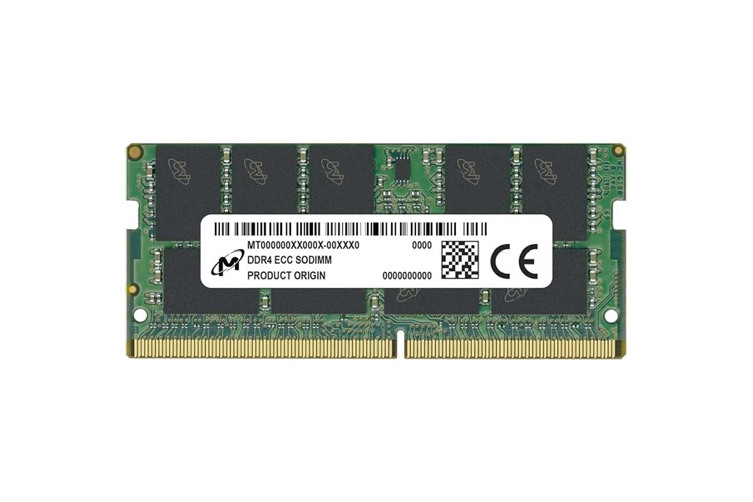 CRUCIAL 16GB DDR4 2666MHZ ECC NOTEBOOK RAM VALUE CT16G4TFD8266
