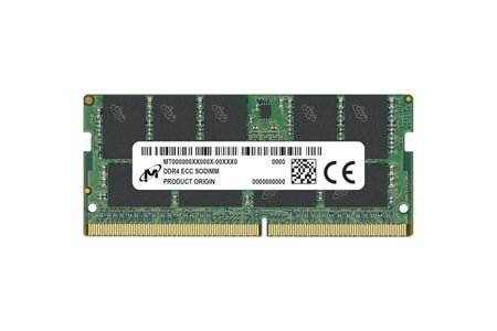 CRUCIAL 16GB DDR4 2666MHZ ECC NOTEBOOK RAM VALUE CT16G4TFD8266