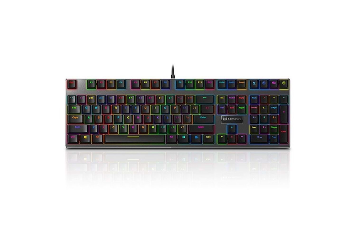 RAPOO V700RGB RGB Backlit Mekanik Gaming Klavye Us Black