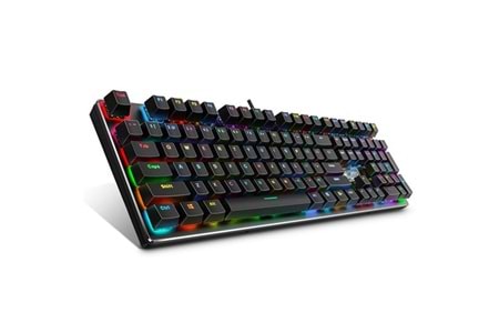 RAPOO V700RGB RGB Backlit Mekanik Gaming Klavye Us Black