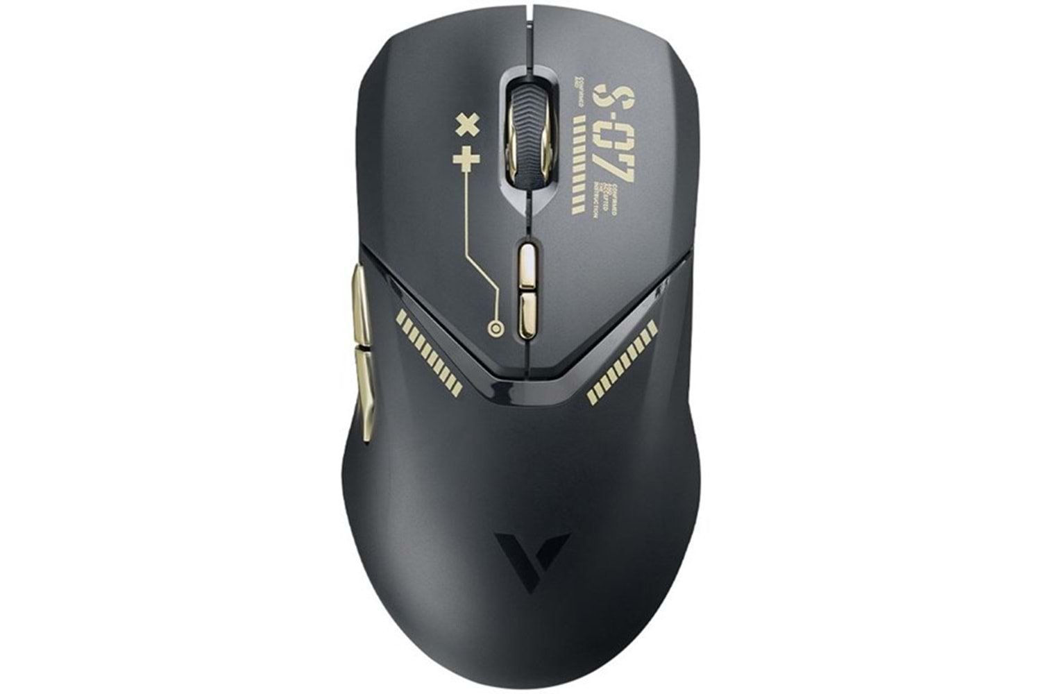 RAPOO VT9PRO 26000dpi Kablosuz Gaming Mouse Black Golden