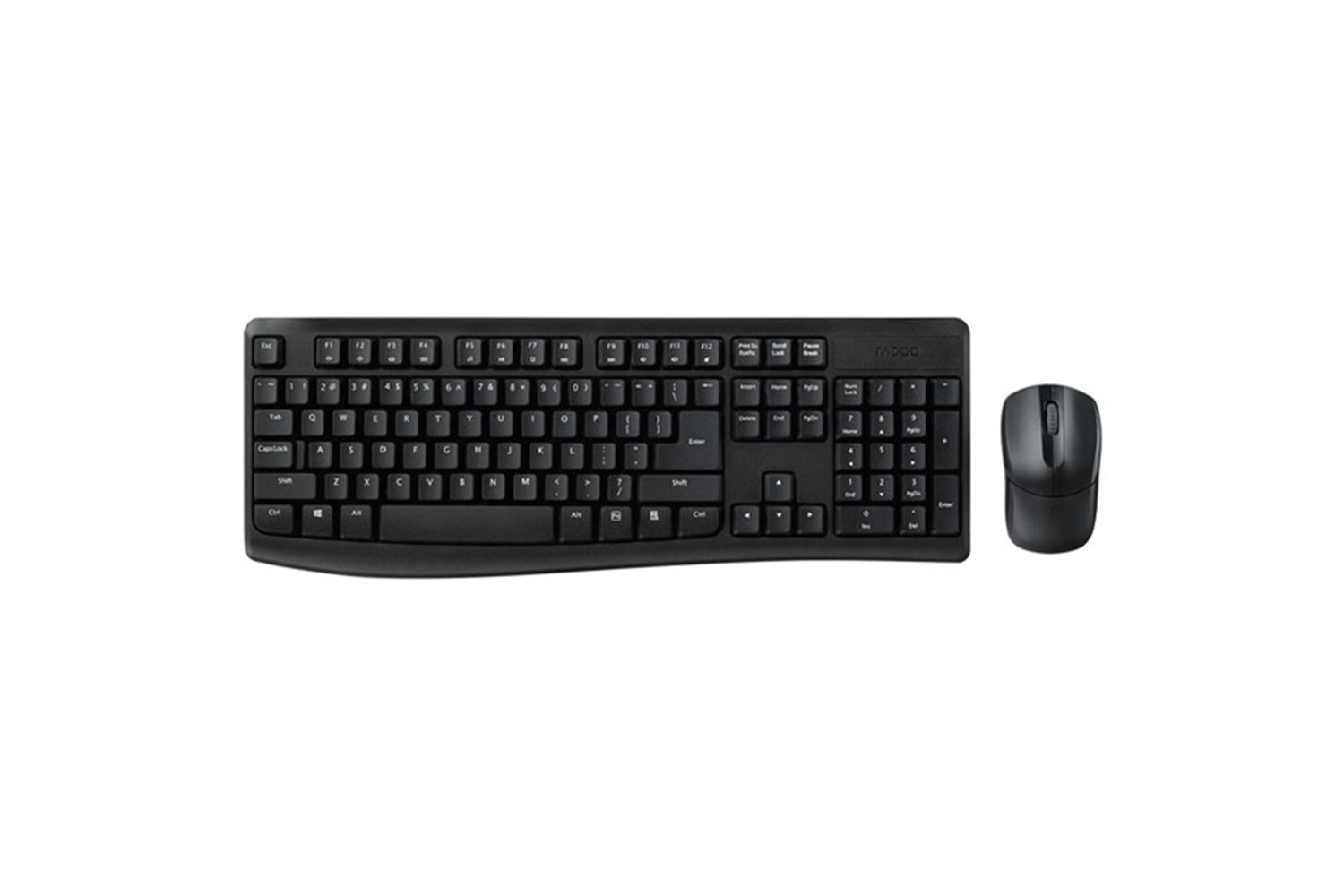 RAPOO X1800 PRO Kablosuz Klavye Mouse Set Siyah