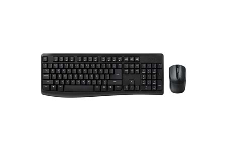 RAPOO X1800 PRO Kablosuz Klavye Mouse Set Siyah