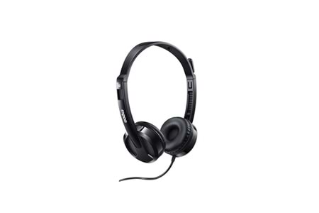 RAPOO 0H100 18007 Kablosuz Stereo 3.5Mm Headset Siyah