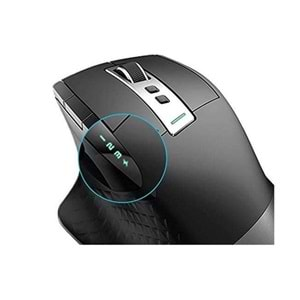 Rapoo Mt750s 18670 Siyah Çoklu Modlu Kablosuz Ergonomik 3200 Dpı Sensörlü Mouse