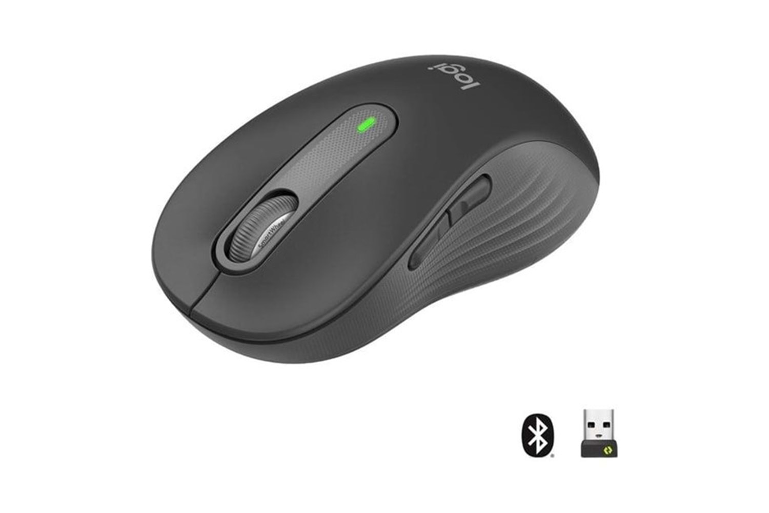 LOGITECH M650 L Kablosuz 4000dpi Optic Siyah Mouse Sol 910-006236