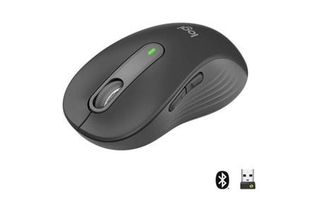 LOGITECH M650 L Kablosuz 4000dpi Optic Siyah Mouse Sol 910-006236