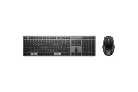 HP 720 9T5A9AA Çoklu Cihaz Bağlantılı Şarj Edilebilir Kablosuz Klavye Mouse Set
