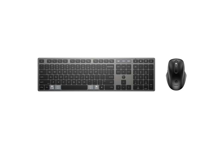 HP 720 9T5A9AA Çoklu Cihaz Bağlantılı Şarj Edilebilir Kablosuz Klavye Mouse Set