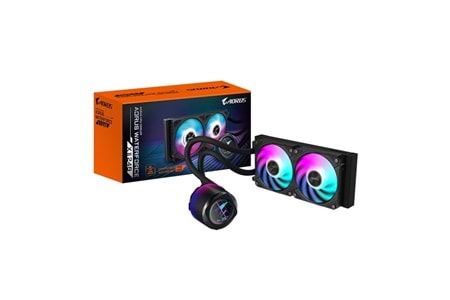 GIGABYTE 240MM AORUS WATERFORCE X II 240 RGB AM5-1700P SIVI SOĞUTMALI İŞLEMCİ FANI