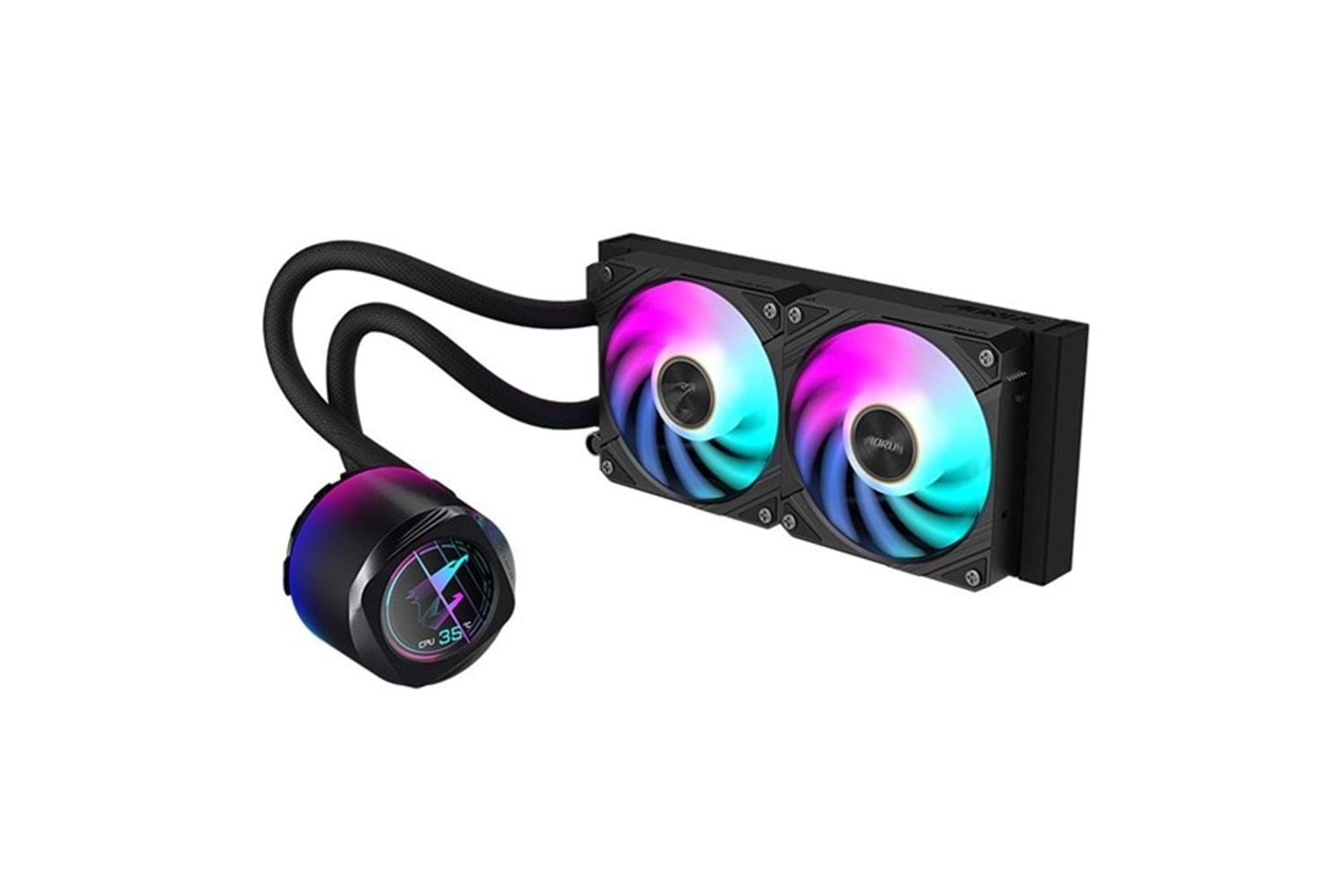 GIGABYTE 240MM AORUS WATERFORCE X II 240 RGB AM5-1700P SIVI SOĞUTMALI İŞLEMCİ FANI