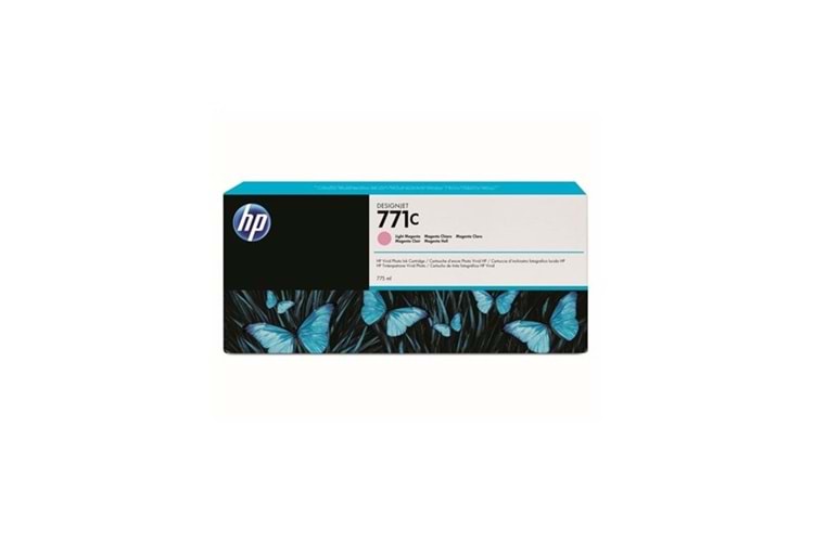Hp No:771 B6Y11A 775Ml Açık Kırmızı Kartuş