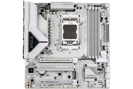 GIGABYTE B850M EAGLE WIFI6E ICE DDR5 HDMI-DP TYPEC PCIE 5.0 AM5 MATX BEYAZ