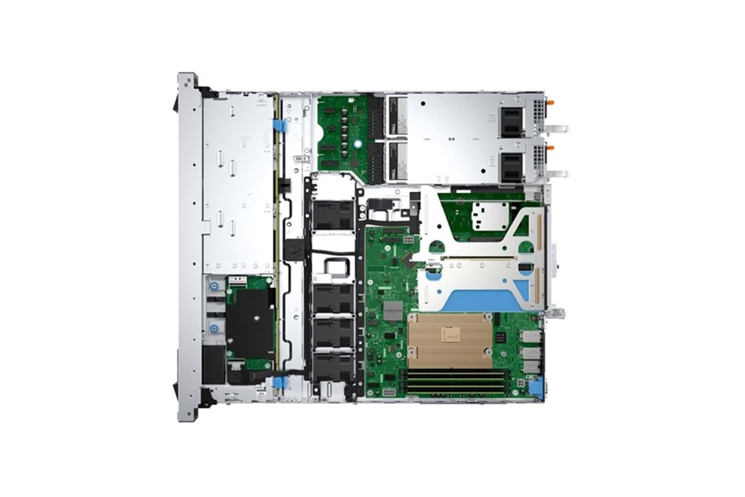 DELL R360 PER360SPL2 XEON E-2314-16GB RAM-600GB DİSK-700W 1U RACK SUNUCU