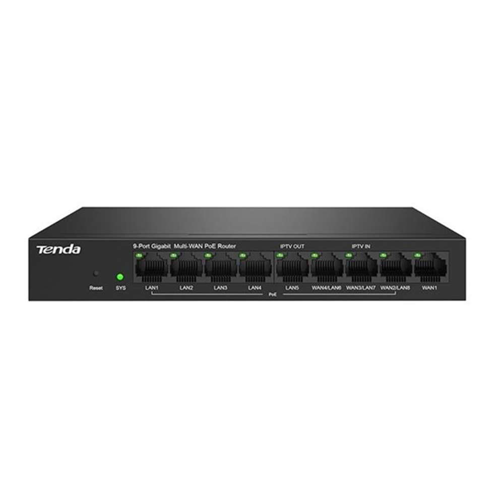 TENDA 8port G0-8G-PoE GIGABIT VPN ROUTER