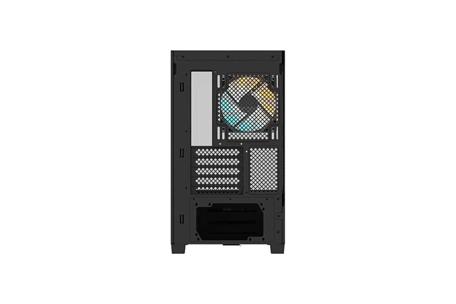 GIGABYTE GB-C201P PANORAMIK GAMING MID-TOWER PC KASASI 360MM SIVI SOĞUTUCU DESTEĞİ