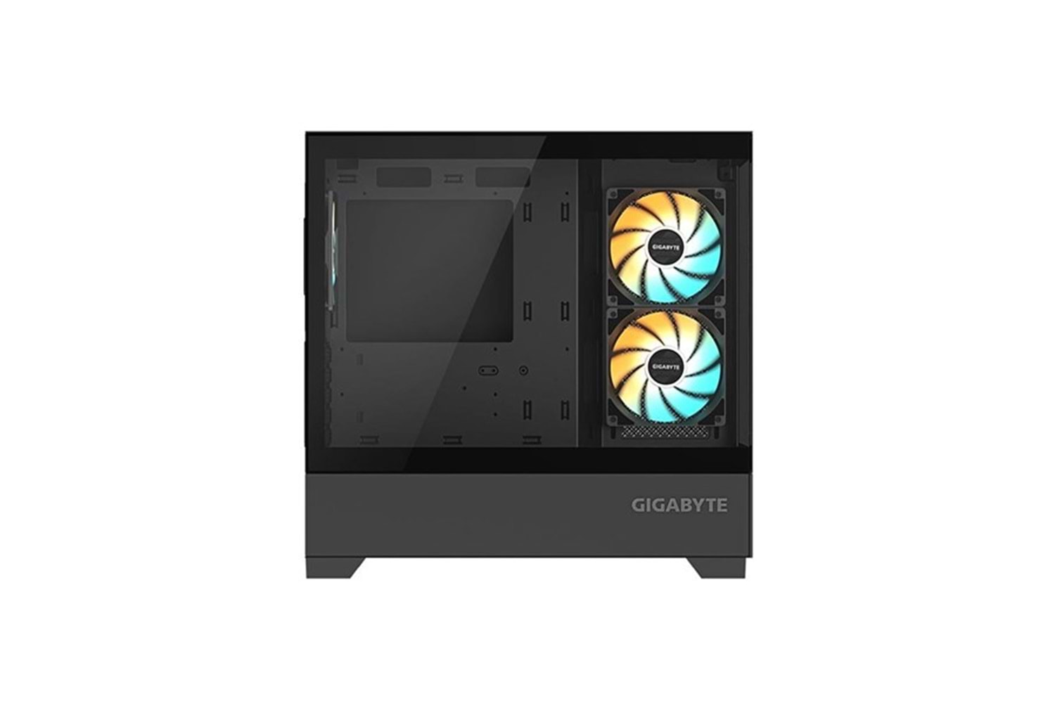 GIGABYTE GB-C201P PANORAMIK GAMING MID-TOWER PC KASASI 360MM SIVI SOĞUTUCU DESTEĞİ
