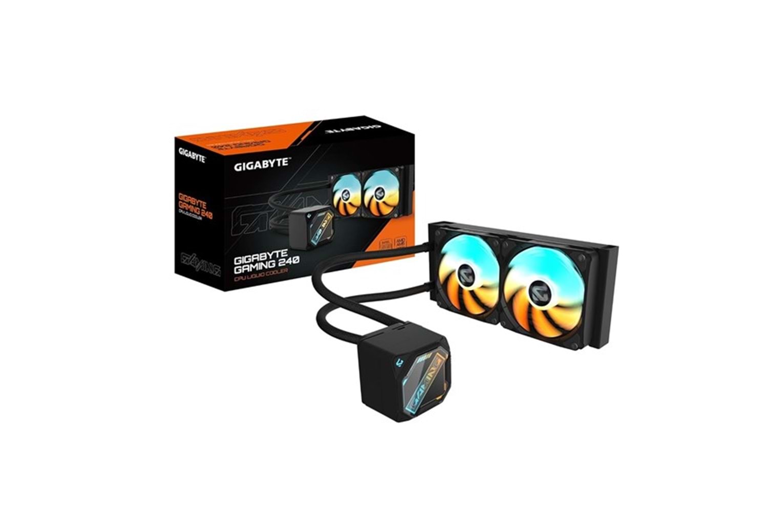 GIGABYTE 240MM GAMING 240 ARGB AM5-1851P SIVI SOĞUTMALI İŞLEMCİ FANI