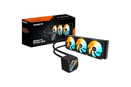 GIGABYTE 360MM GP-GIGABYTE GME 360 ARGB AM5-1851P SIVI SOĞUTMALI İŞLEMCİ FANI