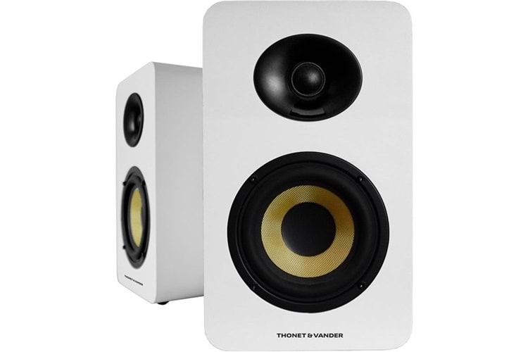 THONET Vander Vertrag Gen 2 80W RMS Beyaz Bluetooth 5.0 RCA 2.0 Hoparlör