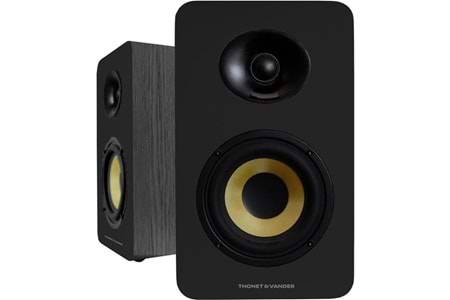 THONET Vander Vertrag Gen 2 80W RMS Siyah Bluetooth 5.0 RCA 2.0 Hoparlör