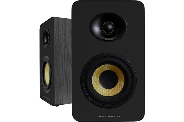 THONET Vander Vertrag Gen 2 80W RMS Siyah Bluetooth 5.0 RCA 2.0 Hoparlör
