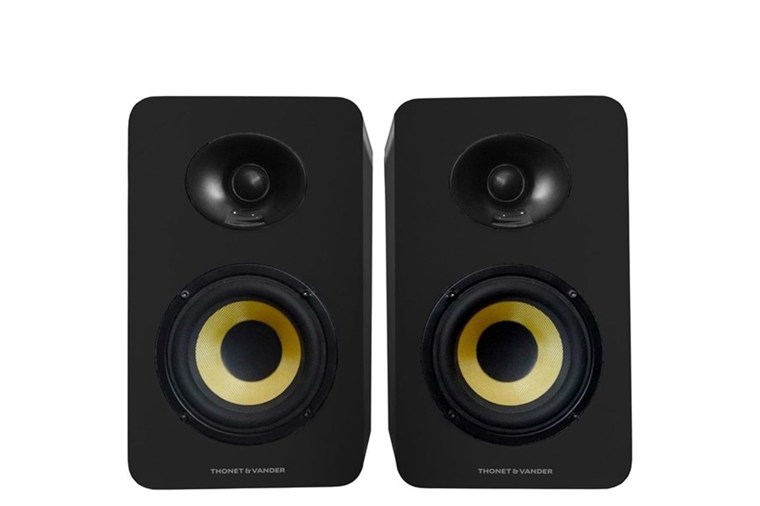 THONET Vander Vertrag Gen 2 80W RMS Siyah Bluetooth 5.0 RCA 2.0 Hoparlör