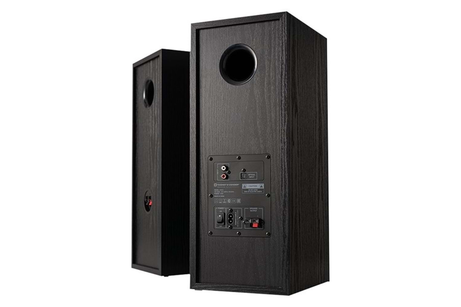 THONET Vander Hoch Bluetooth 5.3 Uzaktan Kumandalı RCA 120W Siyah 2.0 RMS Hoparlör
