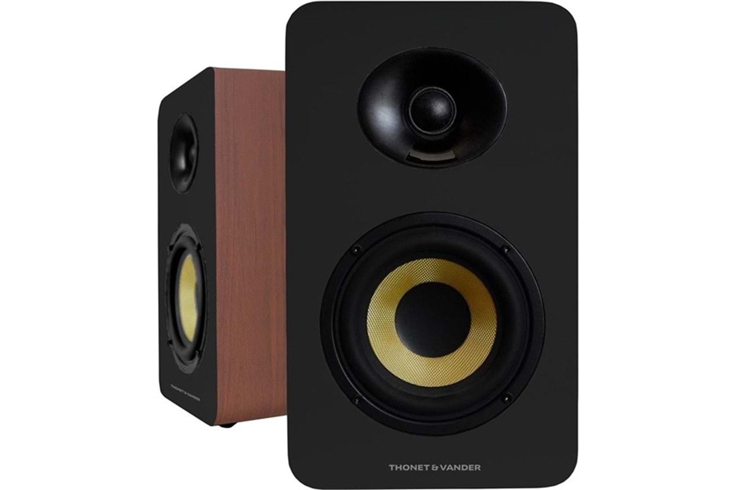 THONET Vander Vertrag Gen 2 HK096-03623 80W RMS Ahşap Bluetooth 5.0 RCA 2.0 Hoparlör