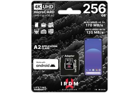GOODRAM 256GB IRDM IR-M2AA-2560R12 MICRO-SD HAFIZA KARTI