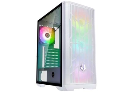 BITFENIX NOVA MESH SE TG NSE-300-WWGKW-4A Gaming Mid-Tower PC Kasası Beyaz