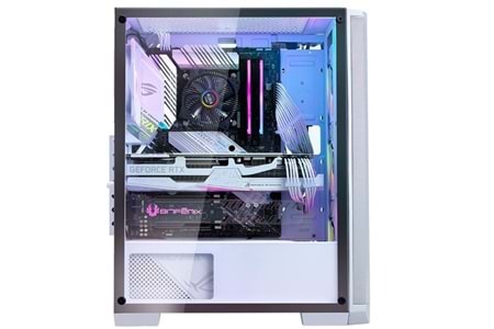 BITFENIX NOVA MESH SE TG NSE-300-WWGKW-4A Gaming Mid-Tower PC Kasası Beyaz
