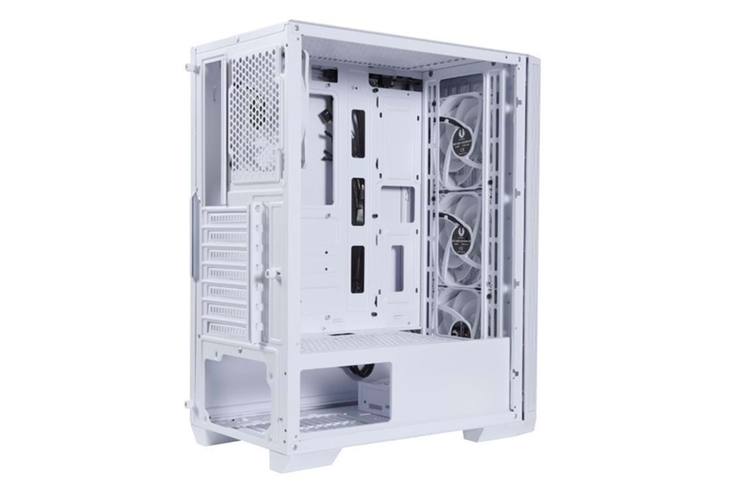 BITFENIX NOVA MESH SE TG NSE-300-WWGKW-4A Gaming Mid-Tower PC Kasası Beyaz