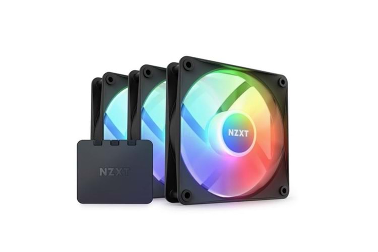 NZXT F120 RF-C12TF-B1 12CM RGB KASA FANI 3-lü paket