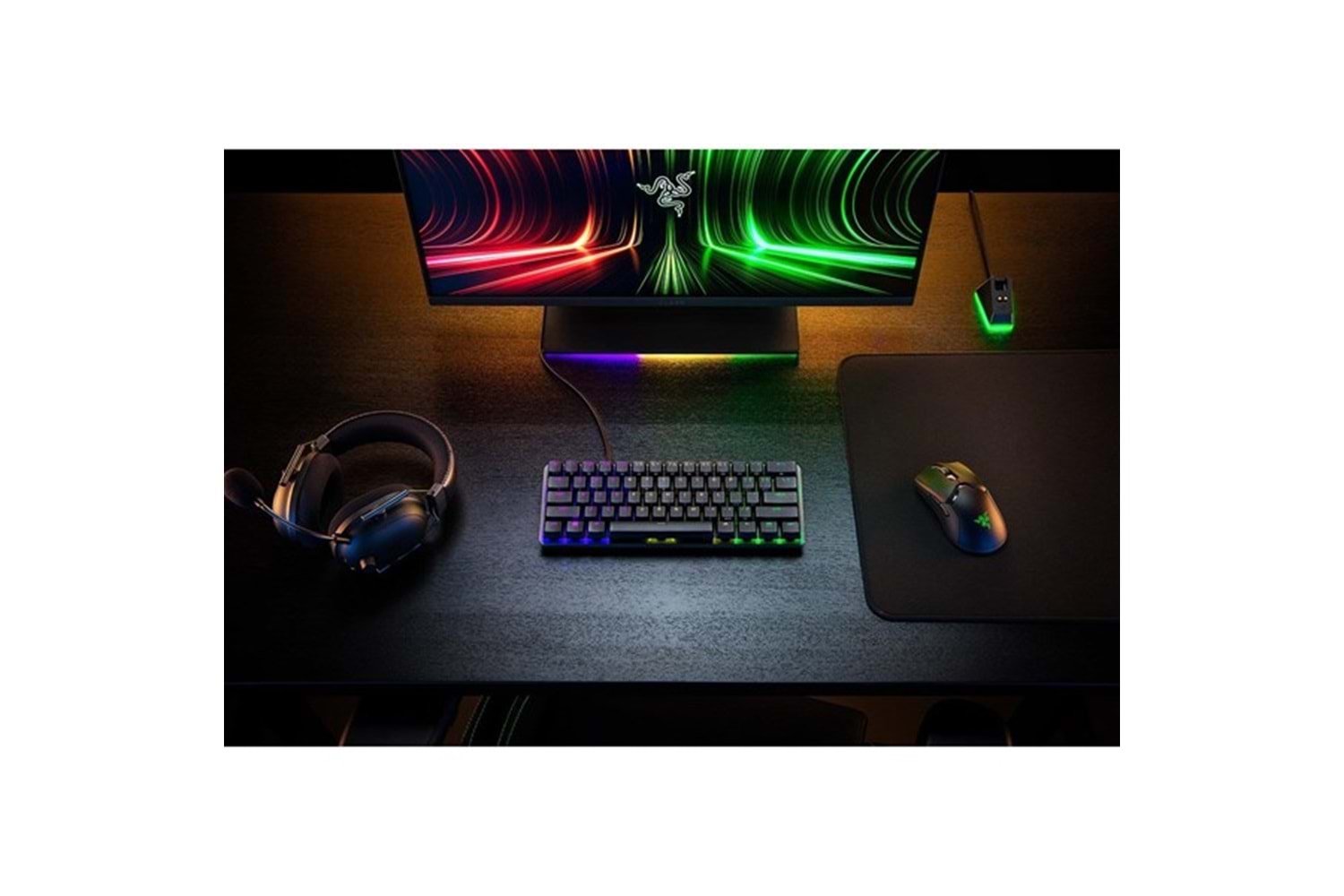 Razer Huntsman Mini RZ03-04340100-R3M1 Analog Optik Anahtarlara Sahip Gaming Klavye
