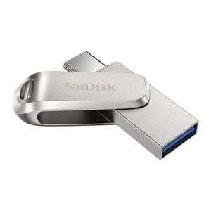 SANDISK 256GB Ultra Dual Drive Luxe SDDDC4-256G-G46 TYPE-C USB BELLEK