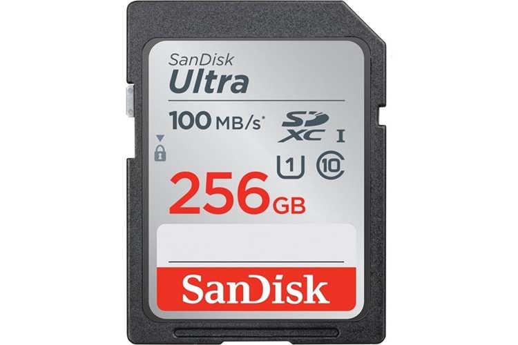 SANDISK 256GB ULTRA SDSDUNR-256G-GN3IN SDHC HAFIZA KARTI