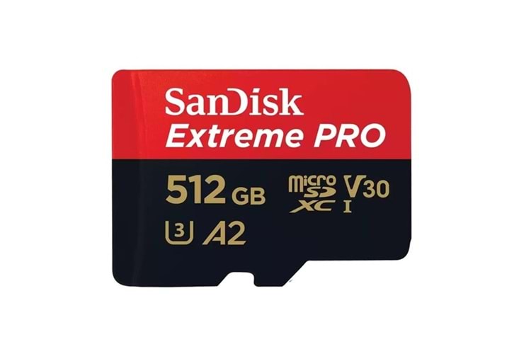 SANDISK 512GB EXTREME PRO SDSQXCD-512G-GN6MA MICRO-SD HAFIZA KARTI