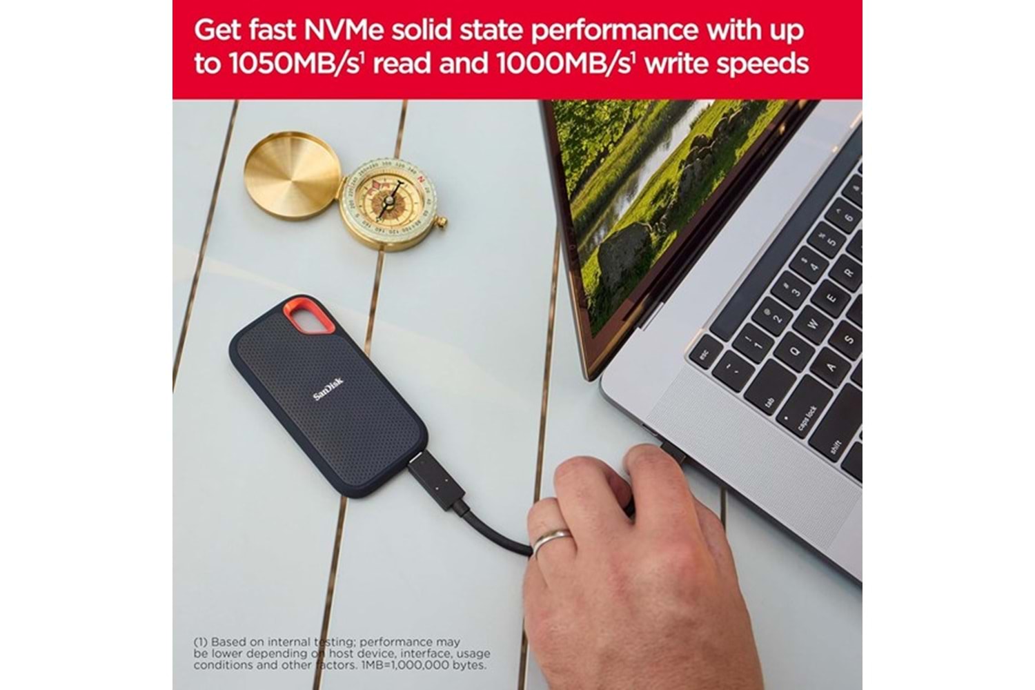 SANDISK 8TB EXTREME v2 SDSSDE61-8T00-G25 TYPEC SSD HARİCİ DİSK