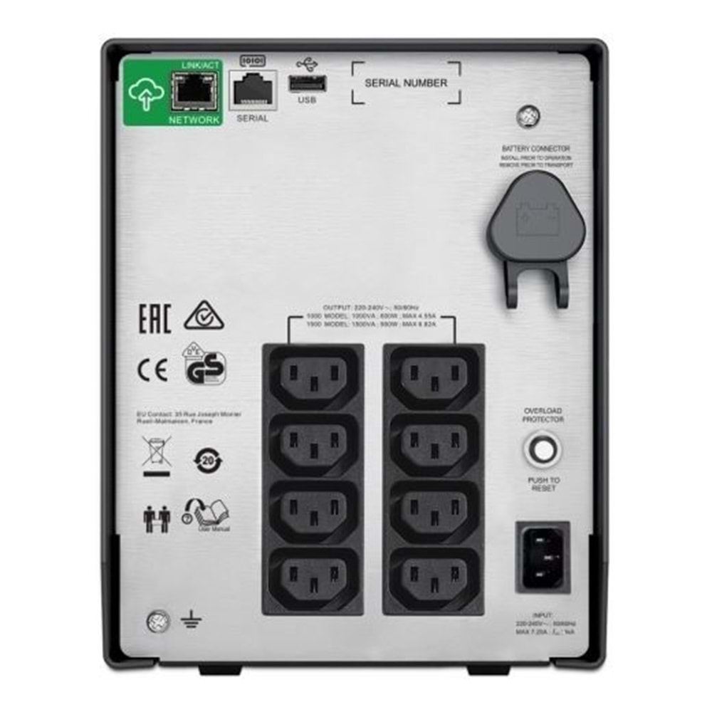 APC 1500VA SMC1500IC Smart-Ups C Lcd 230V Smartconnect Ups