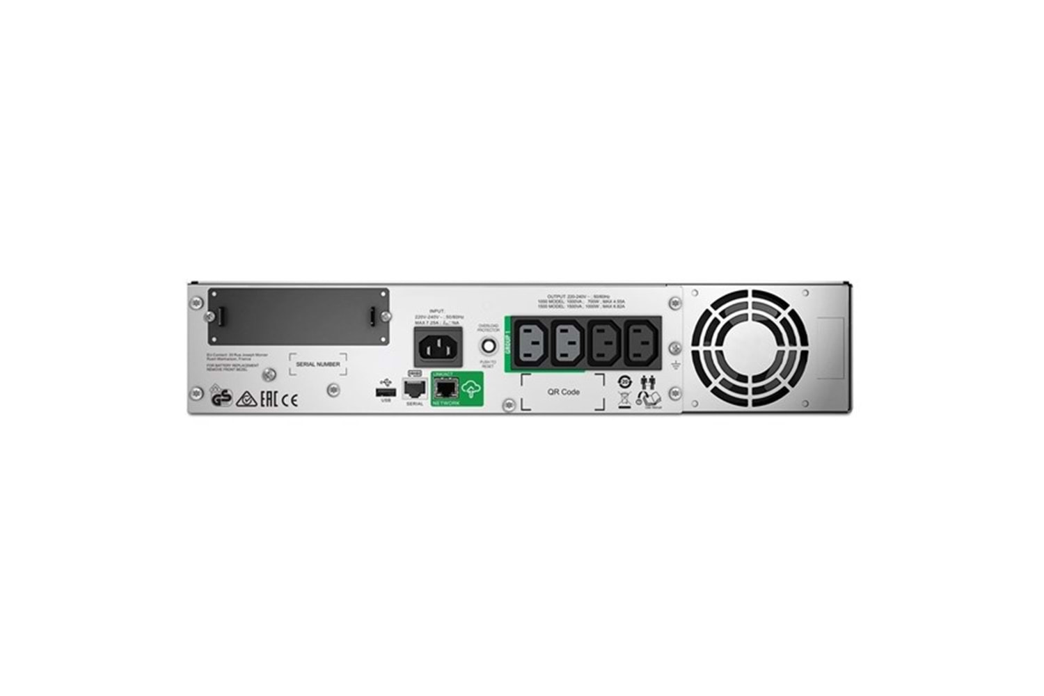 APC 1500VA SMART UPS SMT1500RMI2UC LINE INTERACTIVE RACKMOUNT UPS