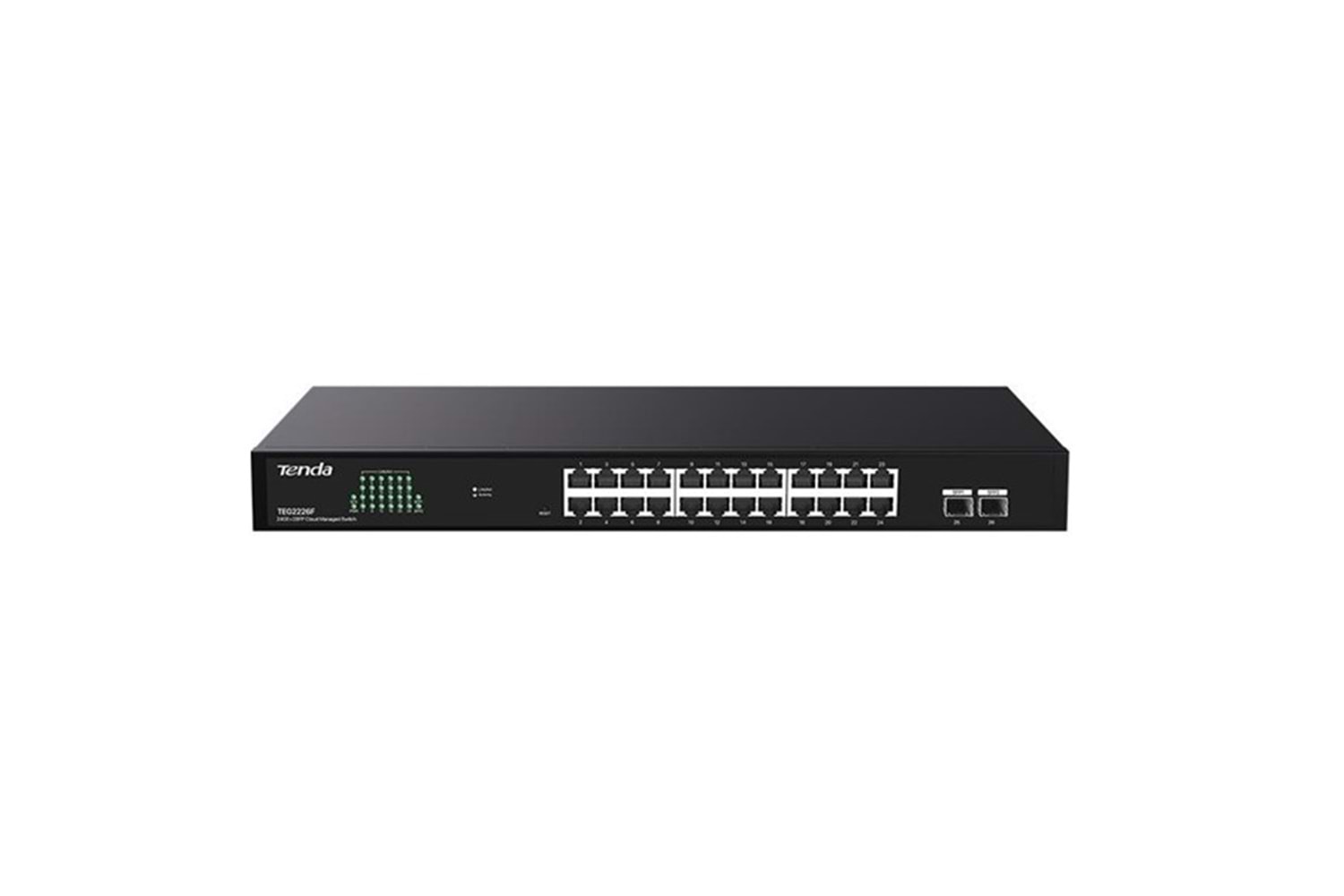 TENDA 24port TEG2226F GIGABIT 2X SFP Cloud Yönetilebilir Switch
