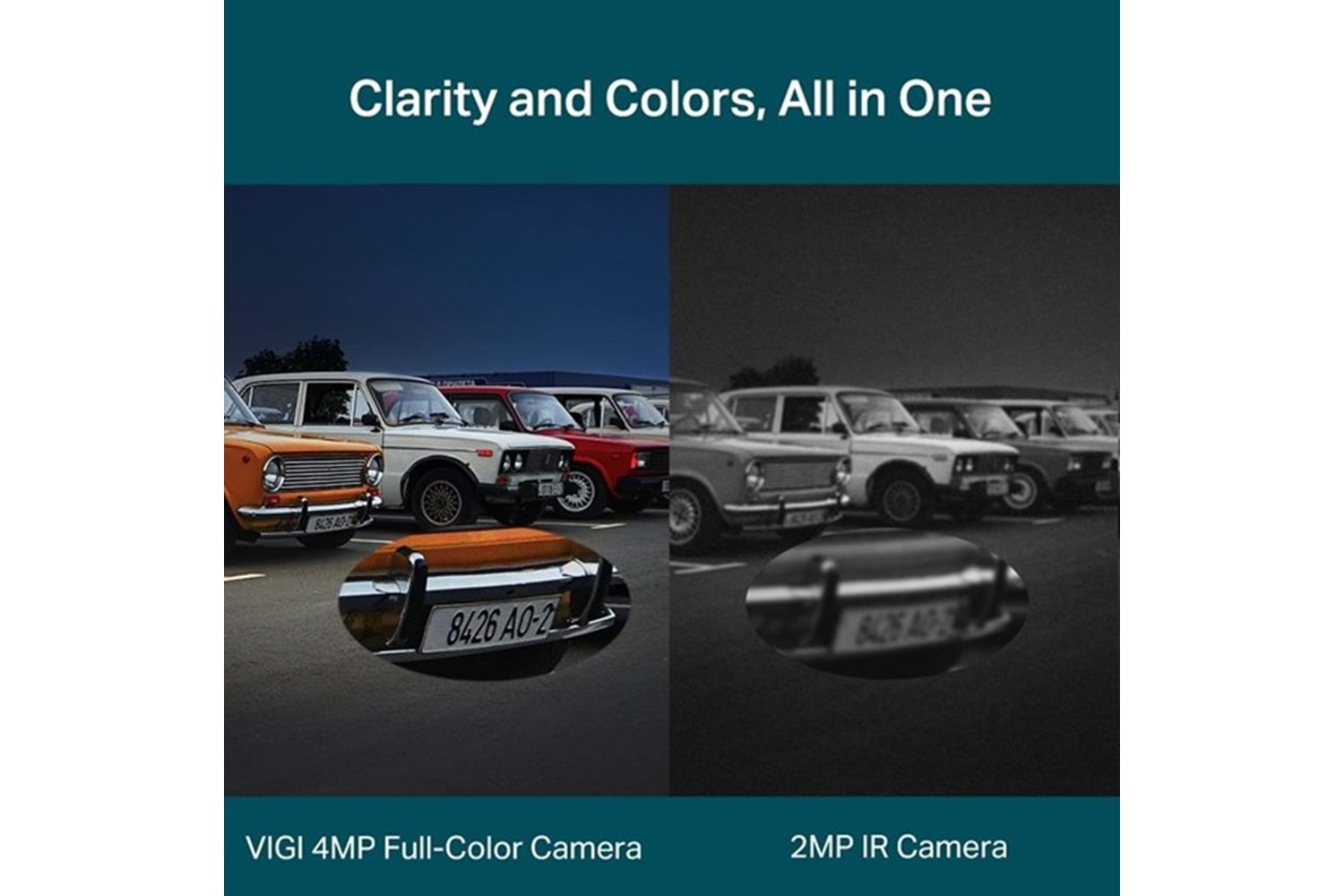 TP-LINK 4MP VIGI C540Vr Çift Lensli IP Kamera