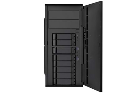 SilverStone CS380 8xHot Swap HDD Destekli ATX Sunucu Nas Performans Kasası (SST-CS380-V2)